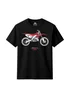 Honda Black CR250R T-Shirt - Extra Large Image 2