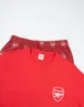 Vanilla Underground Arsenal Logo Red Short Sleeve Long Leg Pyjama Set - Large Image 3