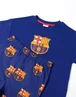 Vanilla Underground FC Barcelona Logo Black Short Sleeve Long Leg Pyjama Set (18mnths - 14 yrs) - Age 7-8 Years Image 5