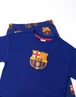 Vanilla Underground FC Barcelona Logo Black Short Sleeve Long Leg Pyjama Set (18mnths - 14 yrs) - Age 7-8 Years Image 3