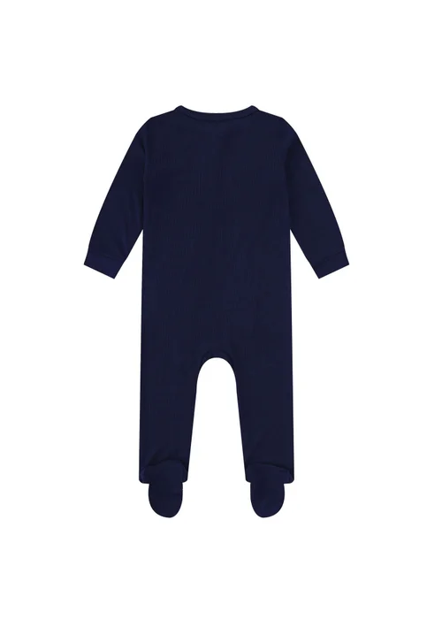 Pyjamily Sapphire Blue Midnight Jewel Baby's One-Piece Matching Pyjama Sleepsuit (0m-18m) - 0-3 months Image 2