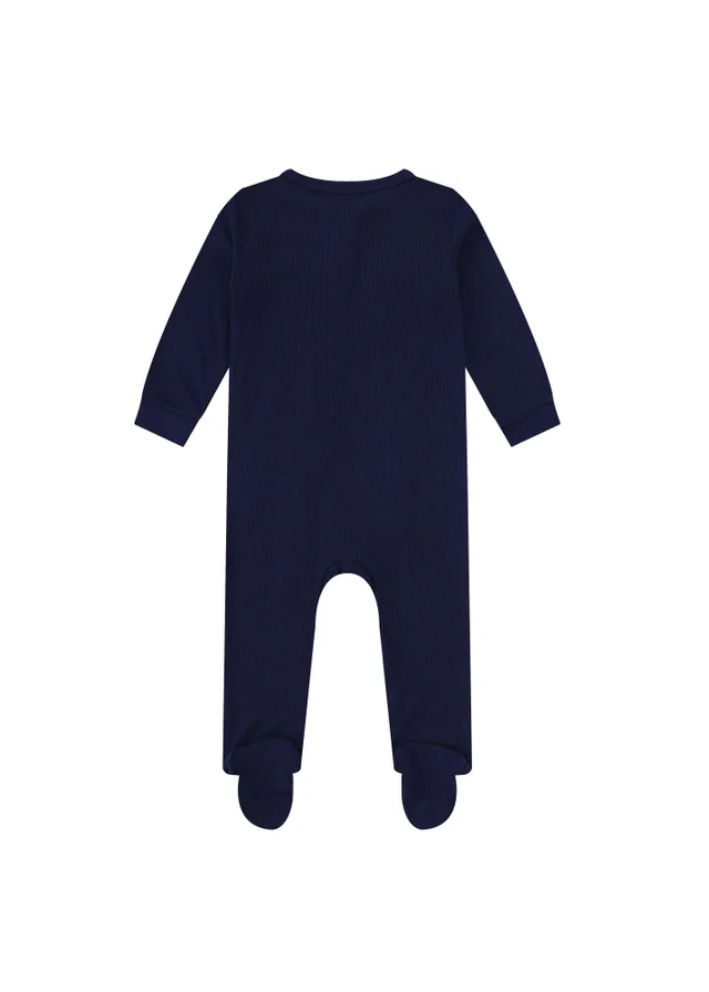 Pyjamily Sapphire Blue Midnight Jewel Baby's One-Piece Matching Pyjama Sleepsuit (0m-18m)