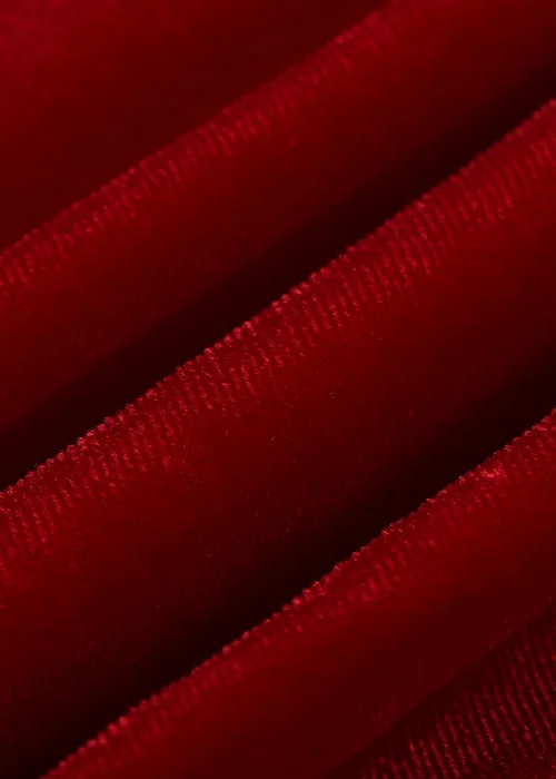 My Christmas Pyjamas Red Velvet Rouge Two-Piece Long Matching Pyjama Set - 10-12 Image 5