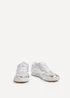 Linzi Flash Silver Retro Style Trainers - Size 4 Image 3