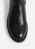 Linzi Roam Black Faux Leather High Leg Boot - Size 7 Image 4