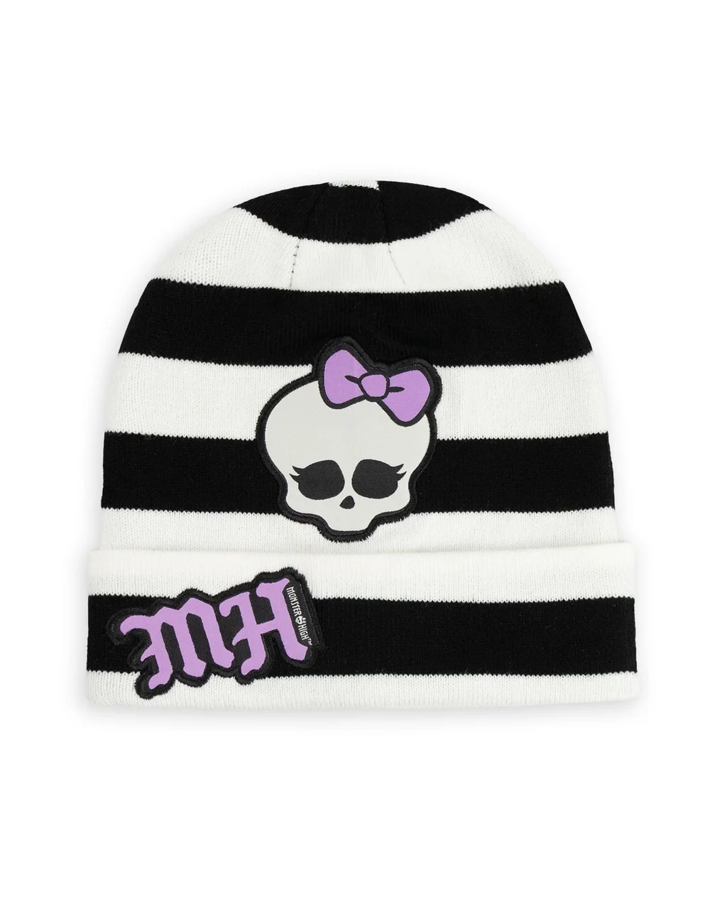 Vanilla Underground Monster High Black Beanie Hat - One Size Image 1