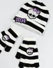 Vanilla Underground Monster High Kids Black Beanie & Gloves - One Size Image 2
