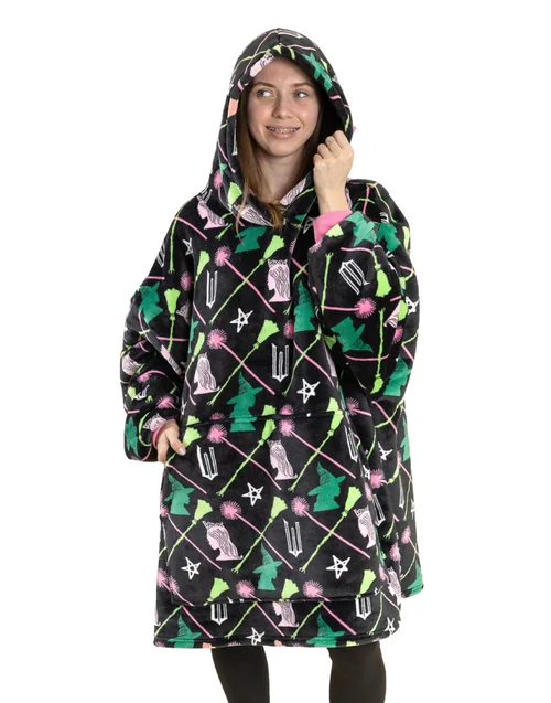 Vanilla Underground Wicked Multicolored Blanket Hoodie - One Size Image 1