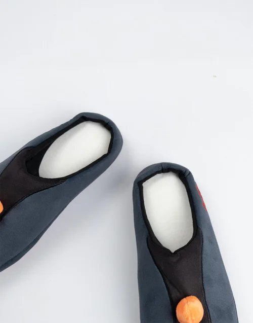 Vanilla Underground Wallace And Gromit Black Mule Slippers - Size 3-4 Image 2