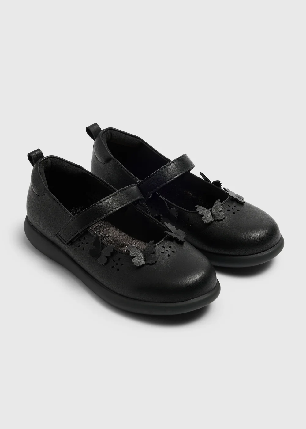 Girls Black Mary Jane School Shoes (Younger 8-Older 3) - 8 infants Image 1