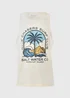 Ecru Salt Water Graphic Vest - S Image 1