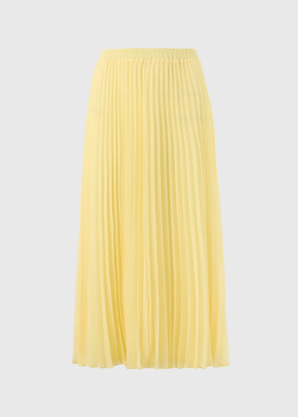Yellow Pleated Midaxi Skirt - 22 Image 4