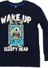 Ada & Ted Disney Monsters Inc Wake Up Boys Navy Graphic Pyjamas (3-8 Years) - Age 6-7 Years Image 2