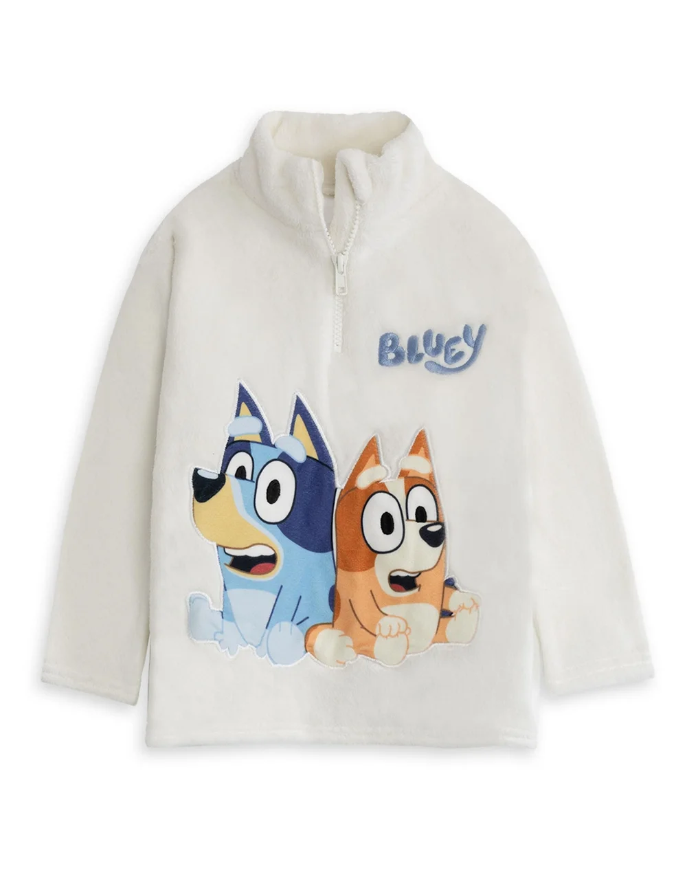 Vanilla Underground Bluey Kids Blue Pyjamas & Jumper (18mnths-7yrs) - Age 4-5 Years Image 3