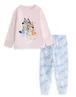 Vanilla Underground Bluey Kids Pink Pyjamas (18mnths-7yrs) - Age 2-3 Years Image 1