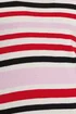 M&Co Pink Stripe Crew Neck Jumper - Size 18-20 Image 5