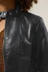 M&Co Black Faux Leather Jacket - 12 Image 4