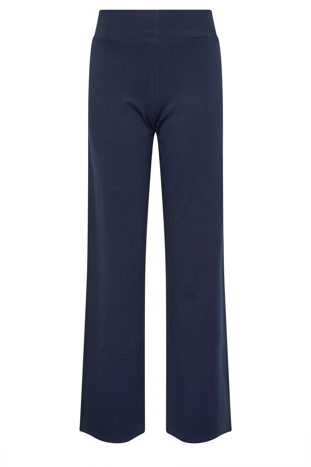 Long Tall Sally Navy Blue Wide Leg Yoga Pants - Size 14, Leg 34 Image 5