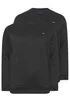 BadRhino 2 Pack Black Core Sweatshirts - Large Image 3