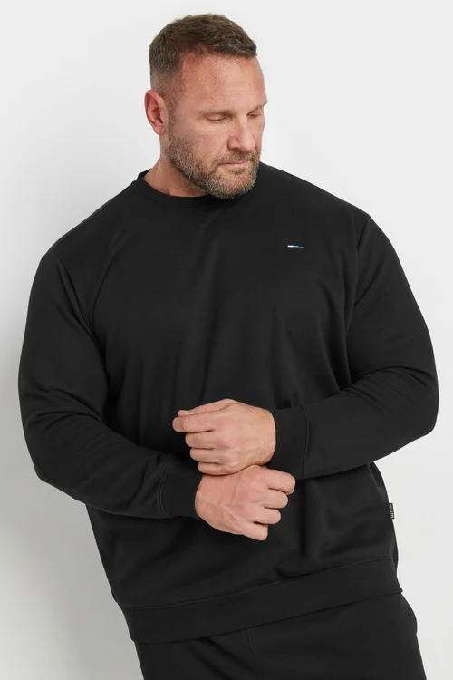 BadRhino 2 Pack Black Core Sweatshirts - Large Image 2
