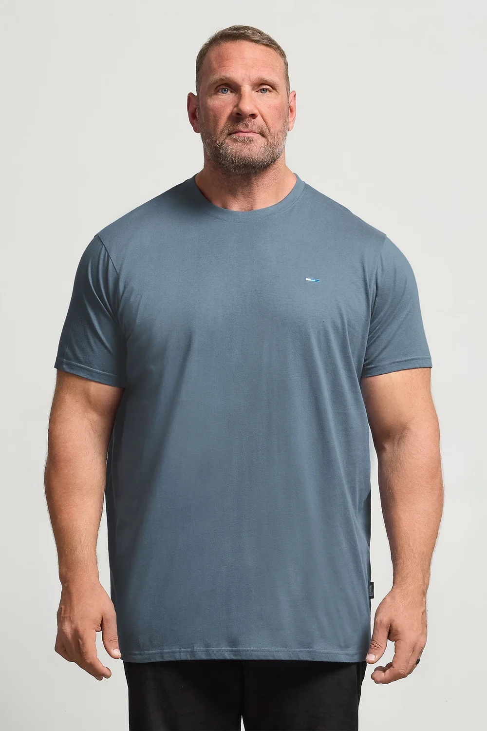 BadRhino 5 Pack Black/Green/White/Brown/Blue Extra Long T-Shirts - XXL Image 2