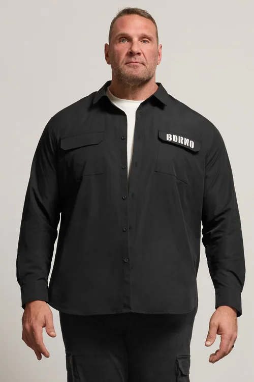 BadRhino Black Military Ripstop Shirt - Extra Large Image 3