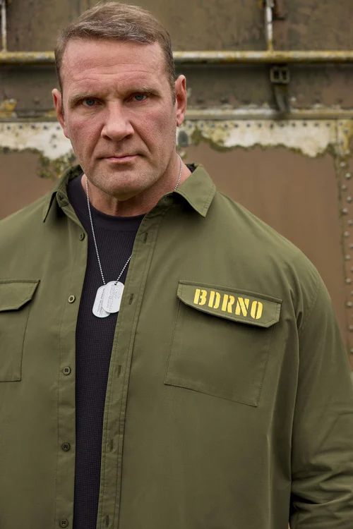 BadRhino Khaki Green Military Ripstop Shirt - 3XL Image 2