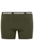 BadRhino 5 Pack Navy Blue/Grey/Green/Burnt Red/Black Boxers - 7-8XL Image 4