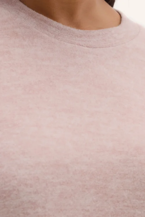 Yours Curve Light Pink Soft Touch Jumper - Size 22-24 Image 4