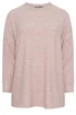 Yours Curve Light Pink Soft Touch Jumper - Size 22-24 Image 5