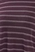 Yours Curve Purple & Cream Striped Swing Top - Size 22-24 Image 4