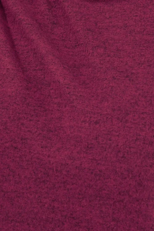 Yours Curve Dark Pink Soft Touch Jumper - Size 14 Image 4