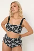 Yours Curve Black Starfish Super High Waist Tummy Control Bikini Briefs - 22 Image 3