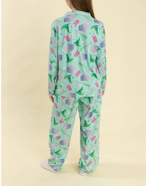 Vanilla Underground Wicked Multicolour Long Pyjama Set - Extra Large Image 3