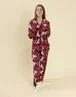 Vanilla Underground Harry Potter Red Checkered Long Pyjama Set - Extra Large Image 2
