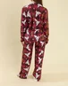 Vanilla Underground Harry Potter Red Checkered Long Pyjama Set - Extra Large Image 3