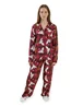 Vanilla Underground Harry Potter Red Checkered Long Pyjama Set - Extra Large Image 1
