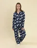 Vanilla Underground Peanuts Snoopy Navy Long Pyjama Set - XXL Image 2