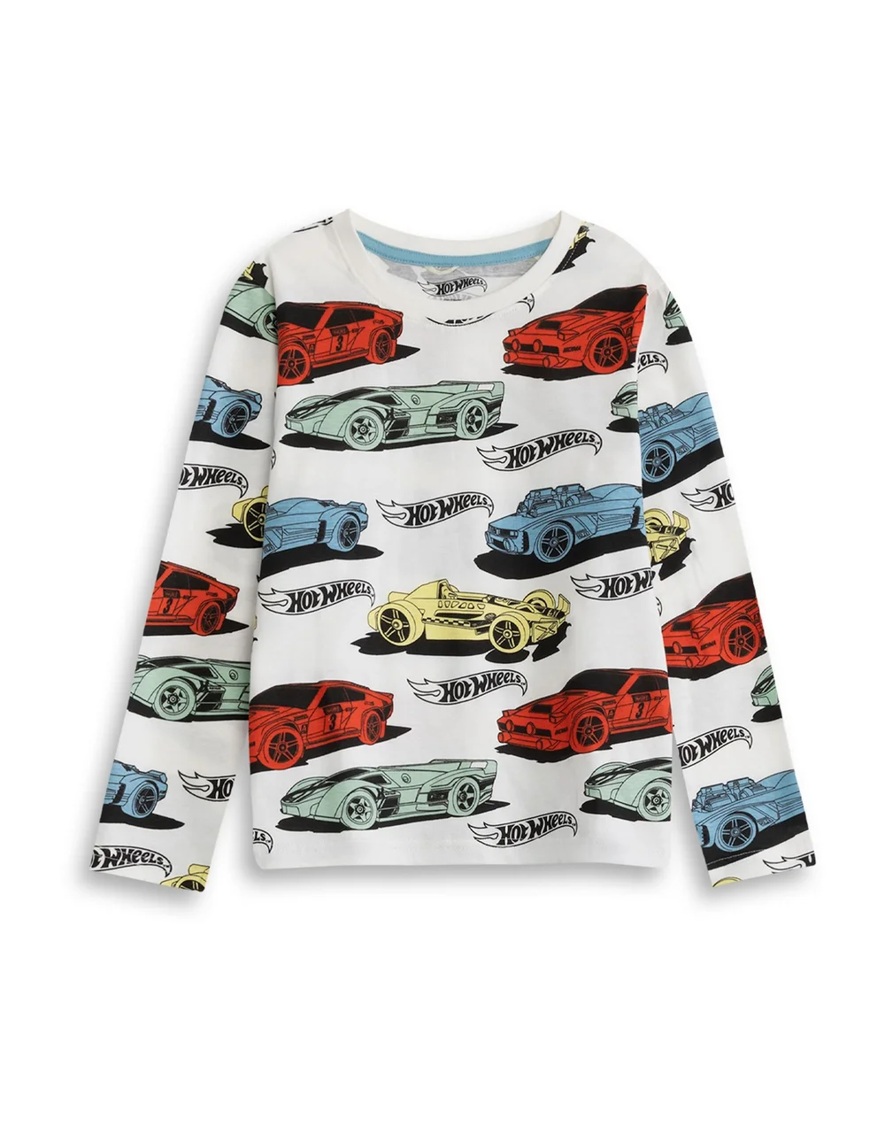 Hot Wheels Kids Long Pyjama Set 2 Pack ( 3-12 Yrs) - Age 5-6 Years Image 2