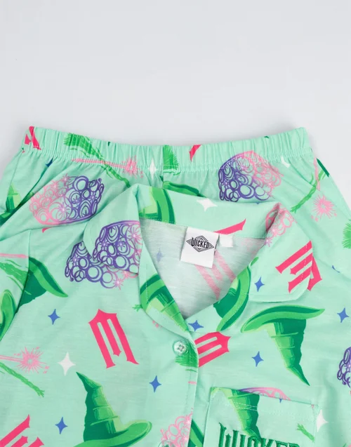 Vanilla Underground Wicked Kids Pink Pyjamas (5-14yrs) - Age 11-12 Years Image 3