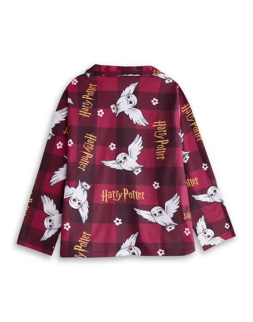 Vanilla Underground Harry Potter Kids Red Pyjamas (5-14yrs) - Age 7-8 Years Image 2