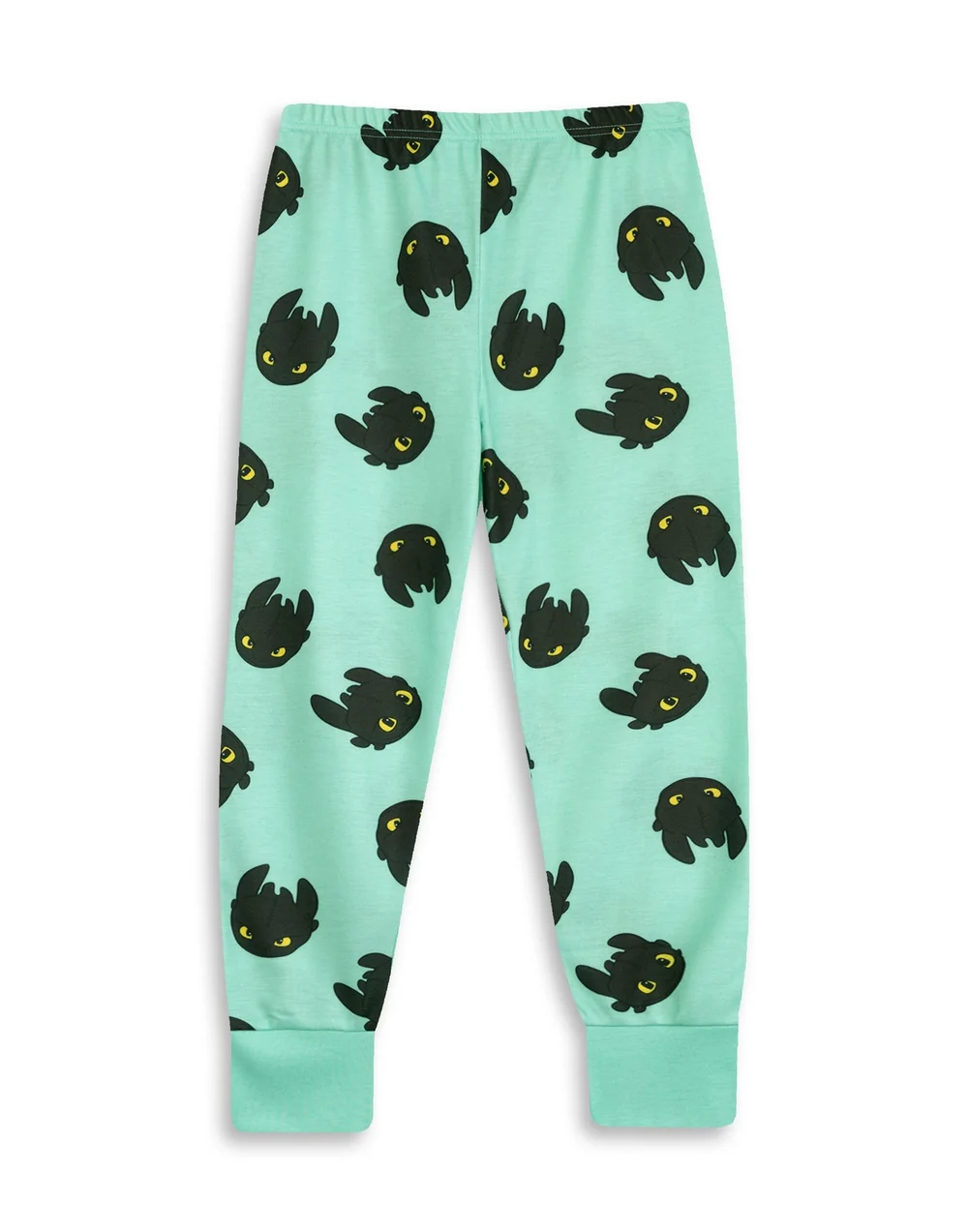 Vanilla Underground How to Train Your Dragon Kids Black Long Pyjama Set (Age 3-12 Yrs) - Age 3-4 Years Image 4