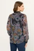 Star By Julien Macdonald Black Paisley Print Shirt - Size 10 Image 4