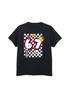Ada & Ted 67 Checks Boys Black Graphic T-Shirt (3-13 Years) - 5-6 Yrs Image 1