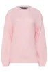Long Tall Sally Pink Balloon Sleeve Jumper - Size 10-12 Image 5