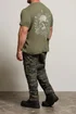 BadRhino Green Camo Print Cargo Trousers - 50 waist 30 leg Image 4