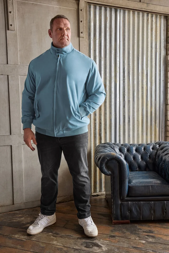 BadRhino Blue Harrington Jacket