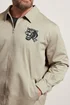 BadRhino Crockery Brown Embroidered Canvas Jacket - 7-8XL Image 5