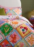 Furn Seraphine Reversible Multicolour Duvet Cover Set - Single Image 4