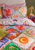 Furn Seraphine Reversible Multicolour Duvet Cover Set - Single Image 3